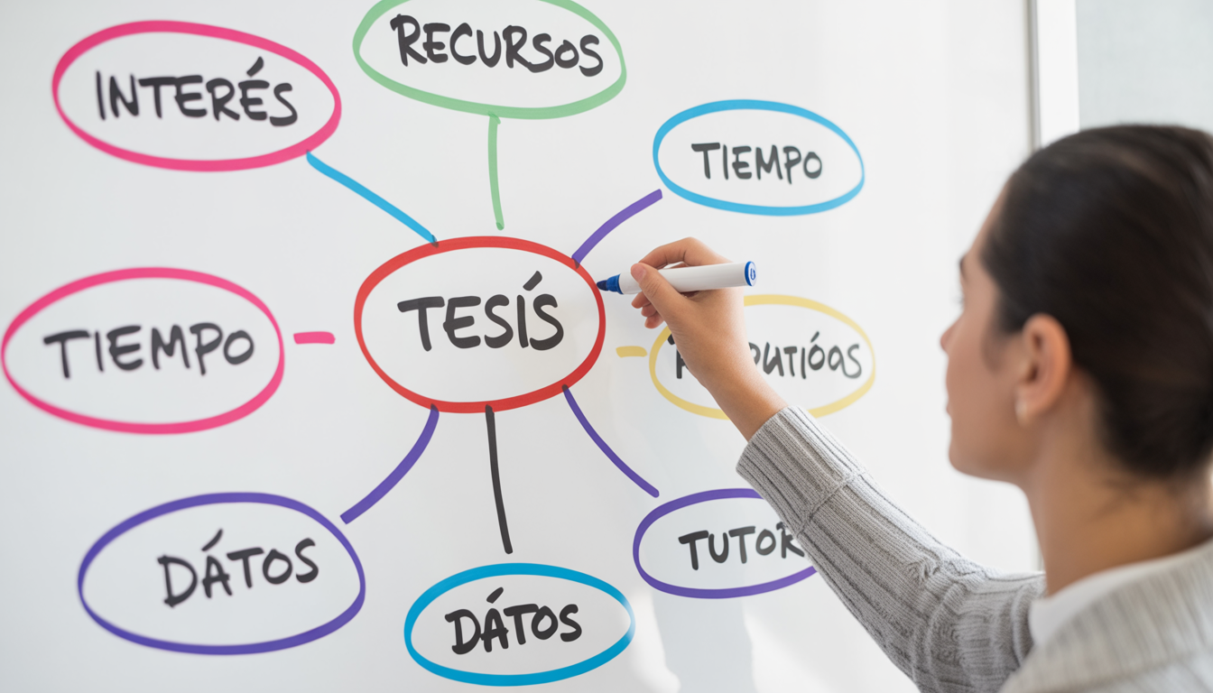 Cómo elegir tema de tesis